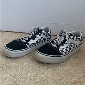 Vans Checkered Old Skools - Women’s 9 Men’s 7.5